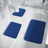 Memory Foam Non Slip Bath Mat - 3pcs Set