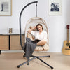 Premium Hanging Egg Chair – Rattan Swing Hammock with Cushions for Indoor & Outdoor Use