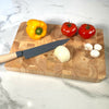 Crafted to Perfection: Solid Wood Chopping Board - Your Trusty Kitchen Companion