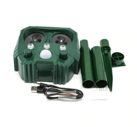 Outdoor Solar Ultrasonic Animal Repeller
