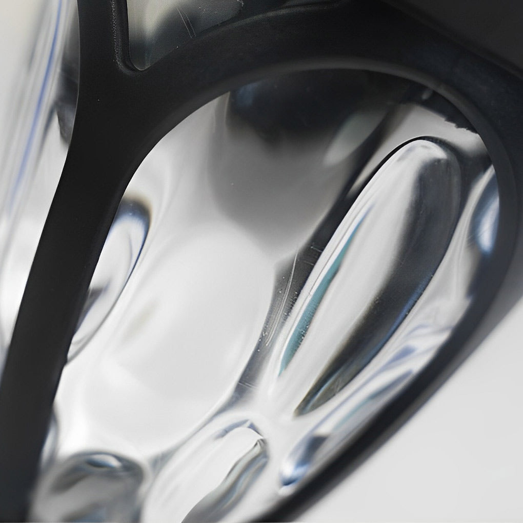 2-PCS Cheap Solar Lawn Lights Modern Black Smart LED Lights