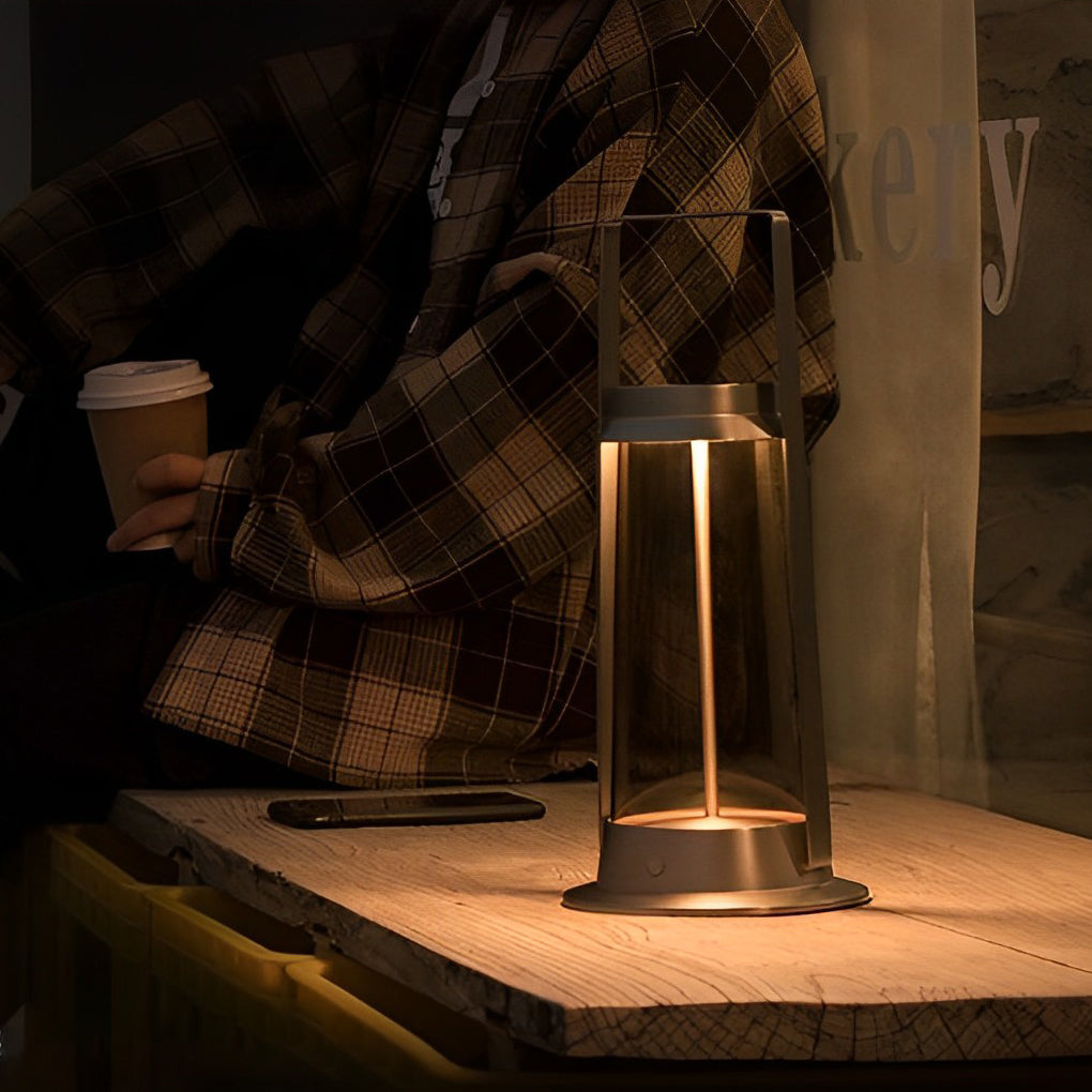 Camping Lantern Portable LED Rechargeable Touch Dimmable Waterproof Outdoor Light