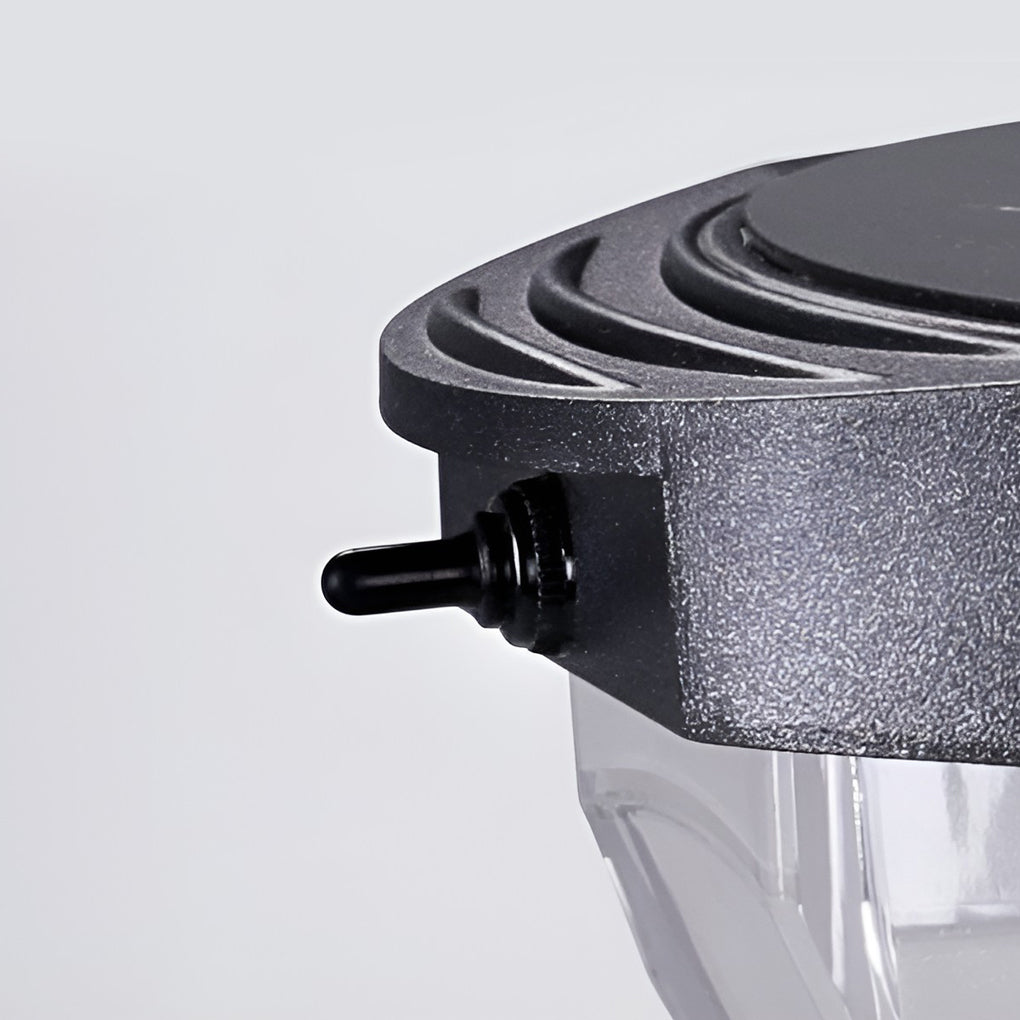 Solar Pathway Lights Outdoor Black Aluminum Cone Modern LED Garden Stake Lawn Lamp