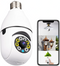 HD Wireless Outdoor WiFi Surveillance Light Bulb Security Camera With Motion Detection