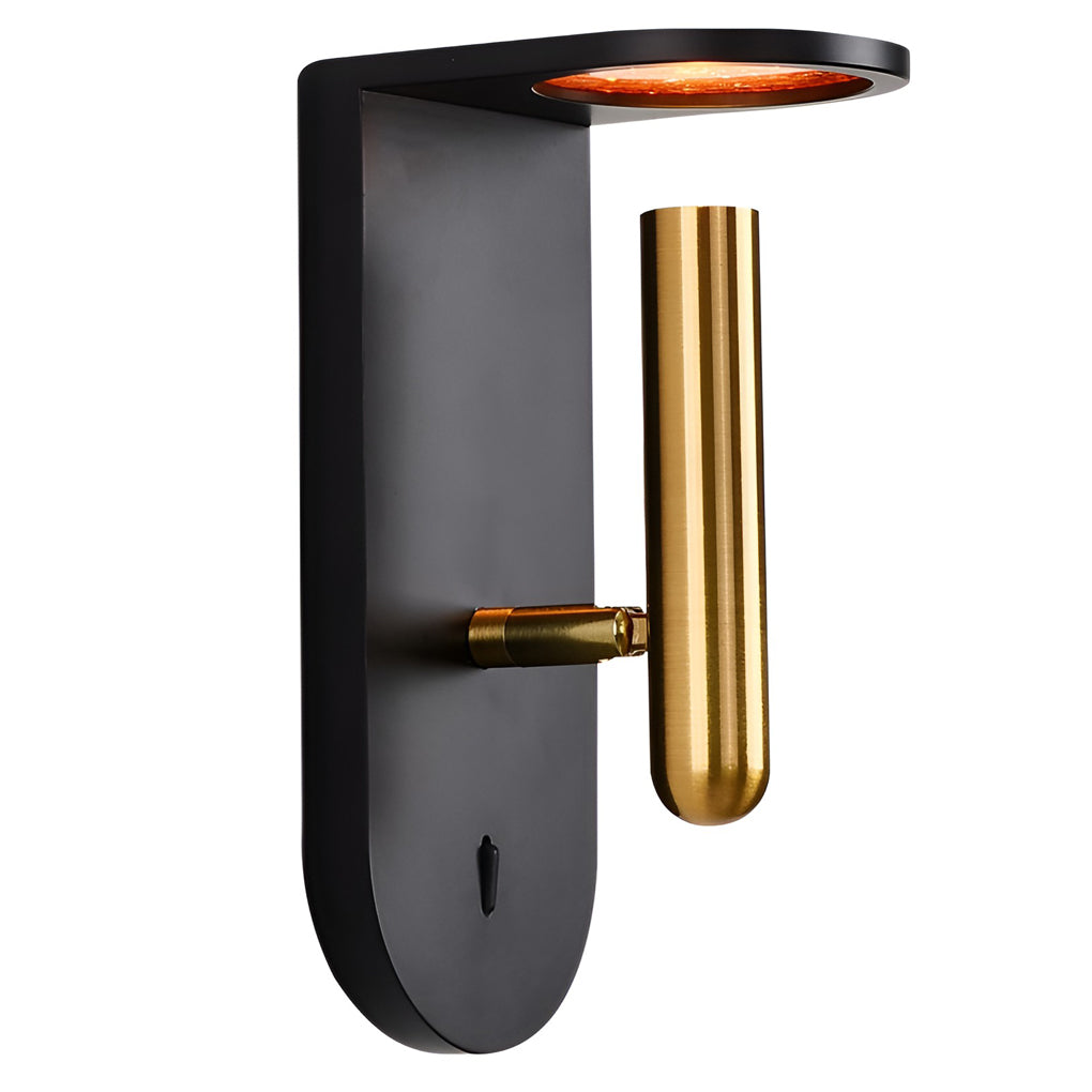 Modern LED Flame Effect Wall Sconce Adjustable Indoor Light