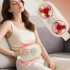Portable Heated Belly Massage Belt with Vibration & Fat Burn Modes