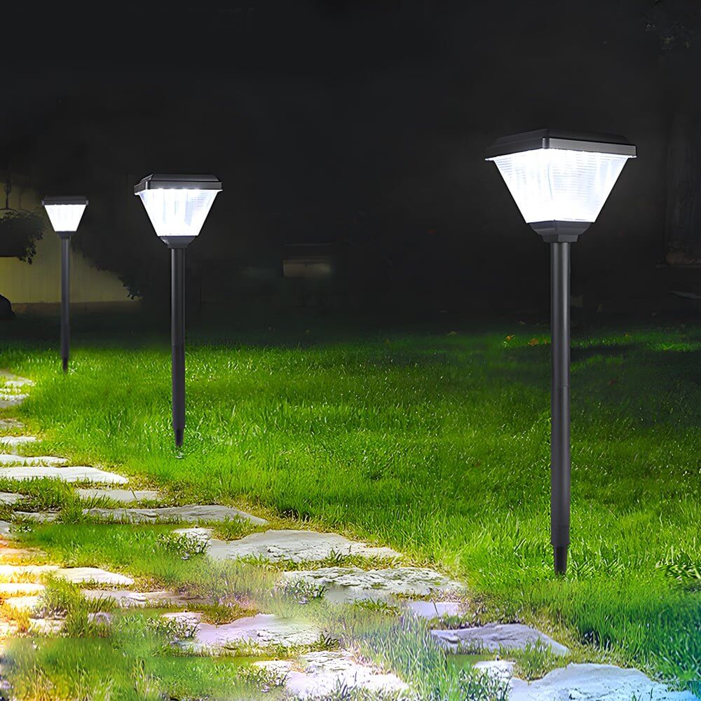 Pathway Light Solar LED Outdoor Waterproof Garden Walkway Lighting 27.6 Inch