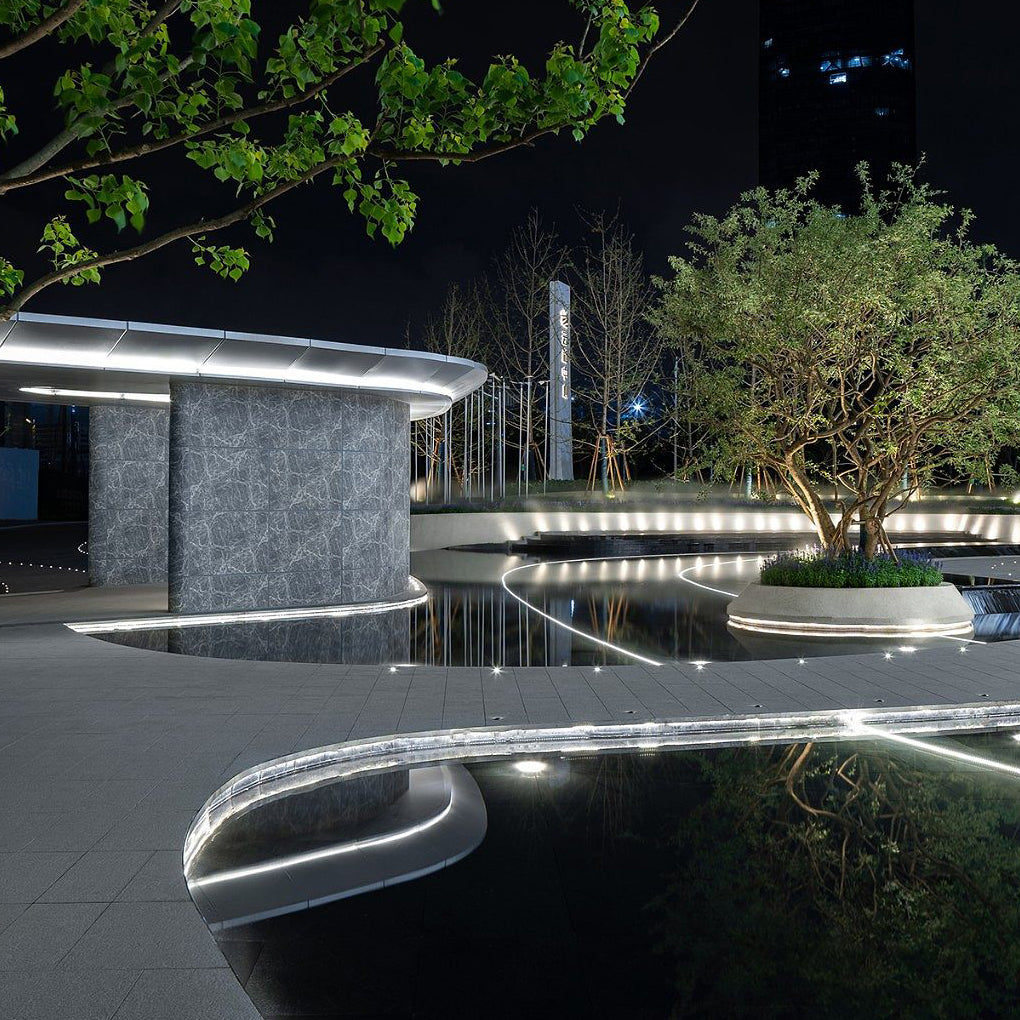 Outdoor LED Neon Strip Light Flexible Round Waterproof RGB Decorative Light