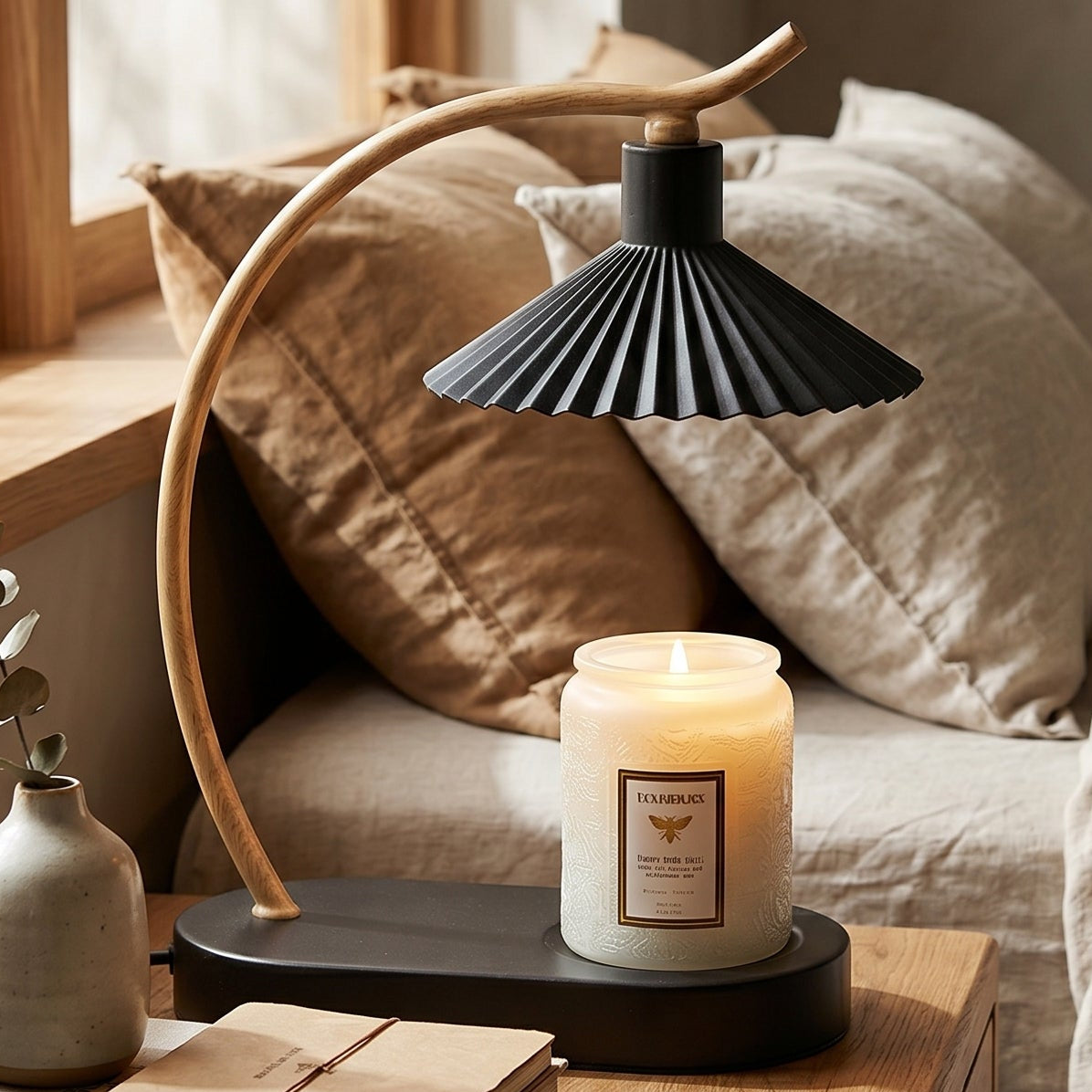Linnea Nordic Candle Warmer Lamp