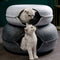 Large Cat Tunnel Bed – Cozy Interactive Play & Sleep Area for Cats