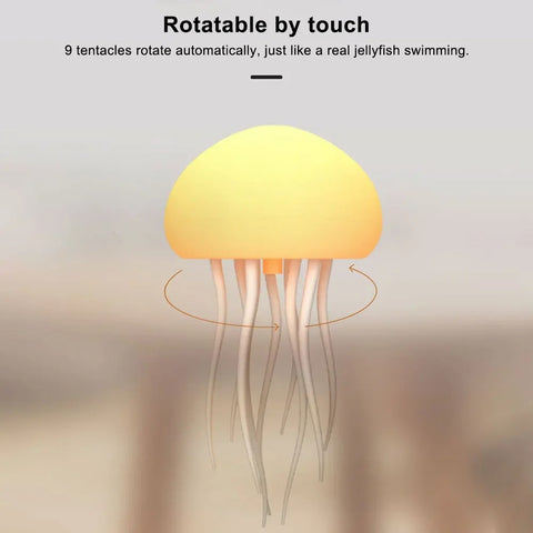 LED Jellyfish Night Light Lamp