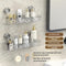 Suction Cup Shower Corner Shelves - Multifunctional Triangle & Rectangle Storage