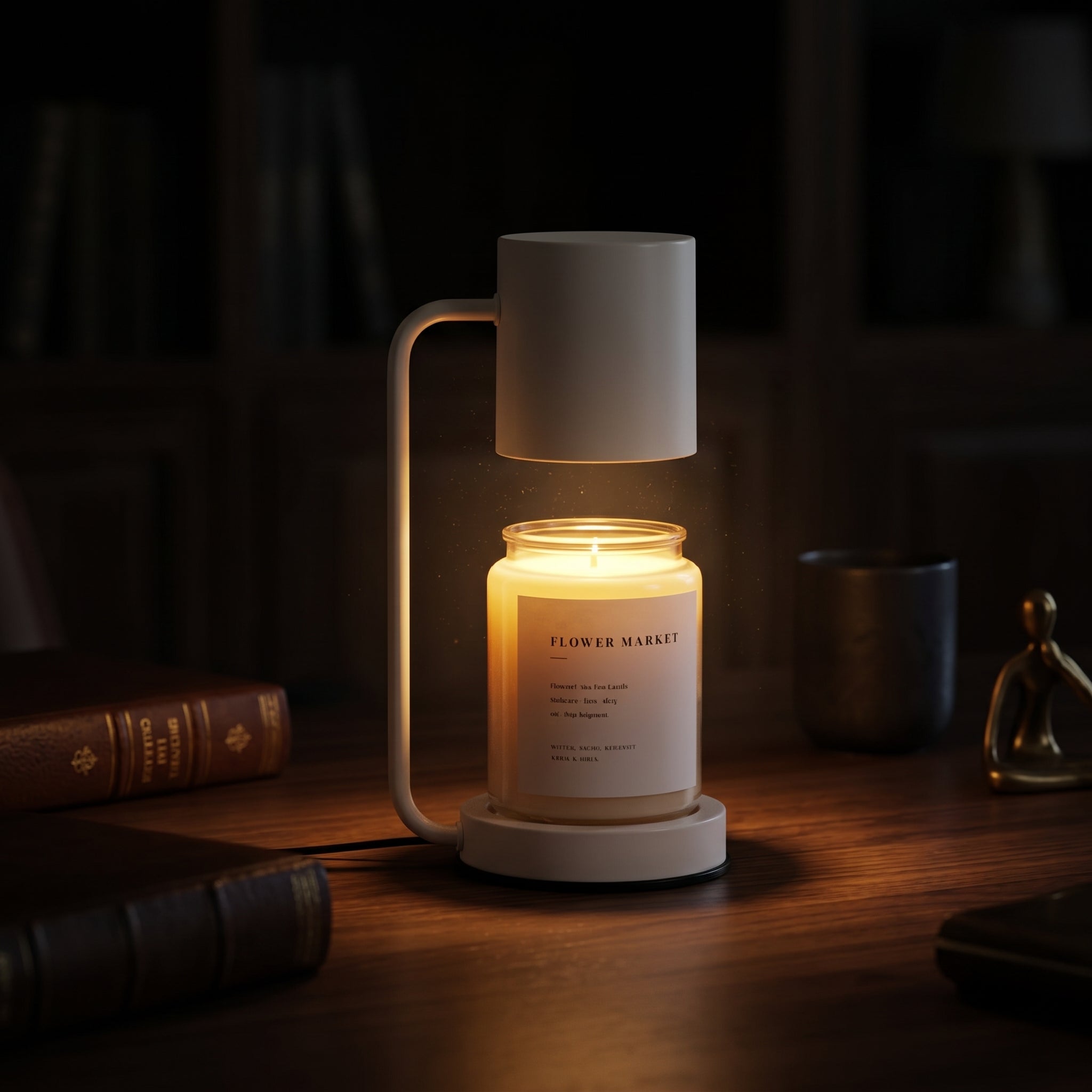 Norva Minimal Candle Warmer Lamp
