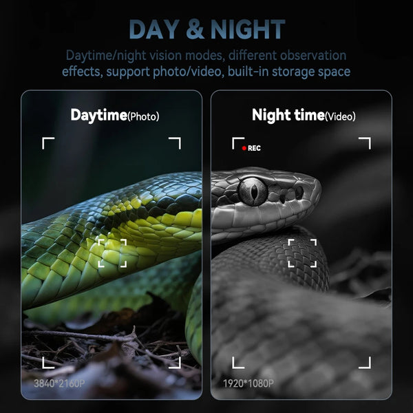 4K Night Vision Binoculars with 10X Digital Zoom & Tactical Light - Enhanced Clarity for Night Adventures 3