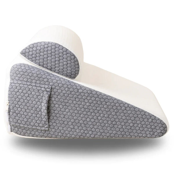 The Premium Wedge Pillow – Elevate Your Sleep & Breathe Easier