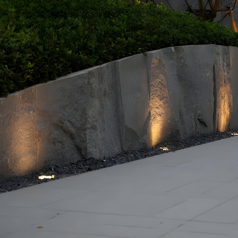 In Ground Light Square LED Waterproof Stainless Steel Step Deck Pathway Lighting 5 Pack