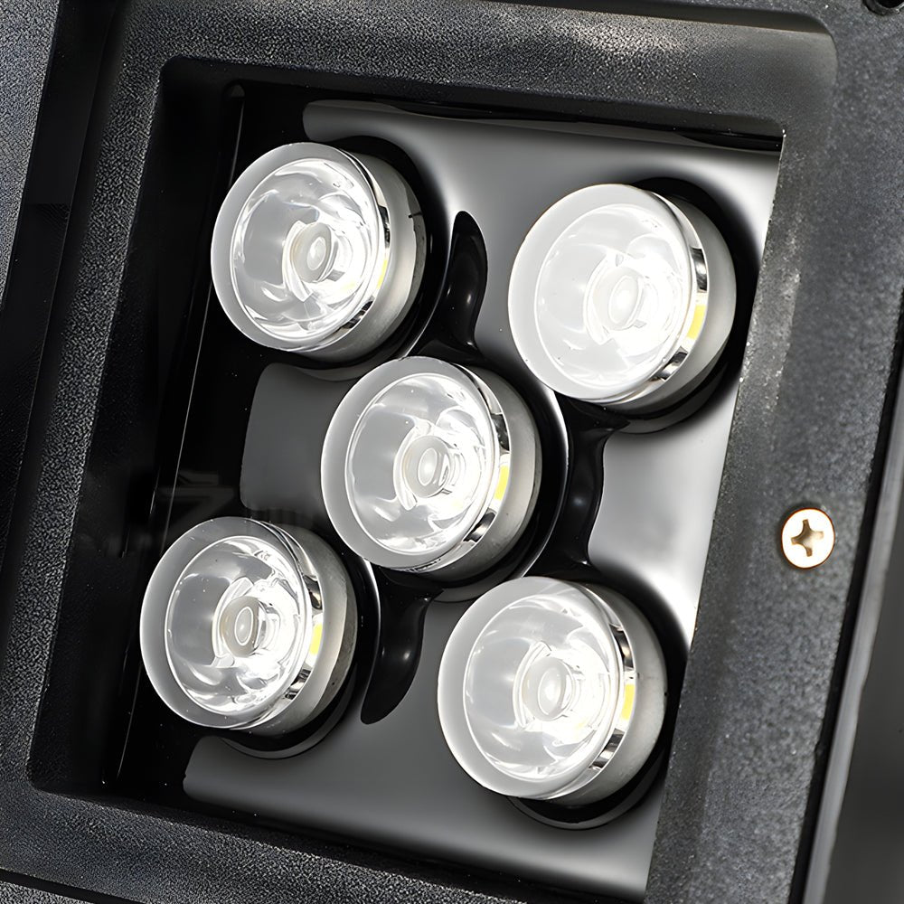 In Ground Light Square LED Waterproof Stainless Steel Step Deck Pathway Lighting