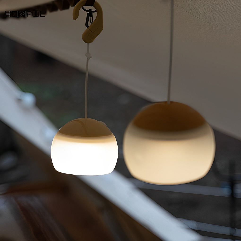 Camping Lantern Portable LED Rechargeable USB Dimmable Outdoor Hanging Light