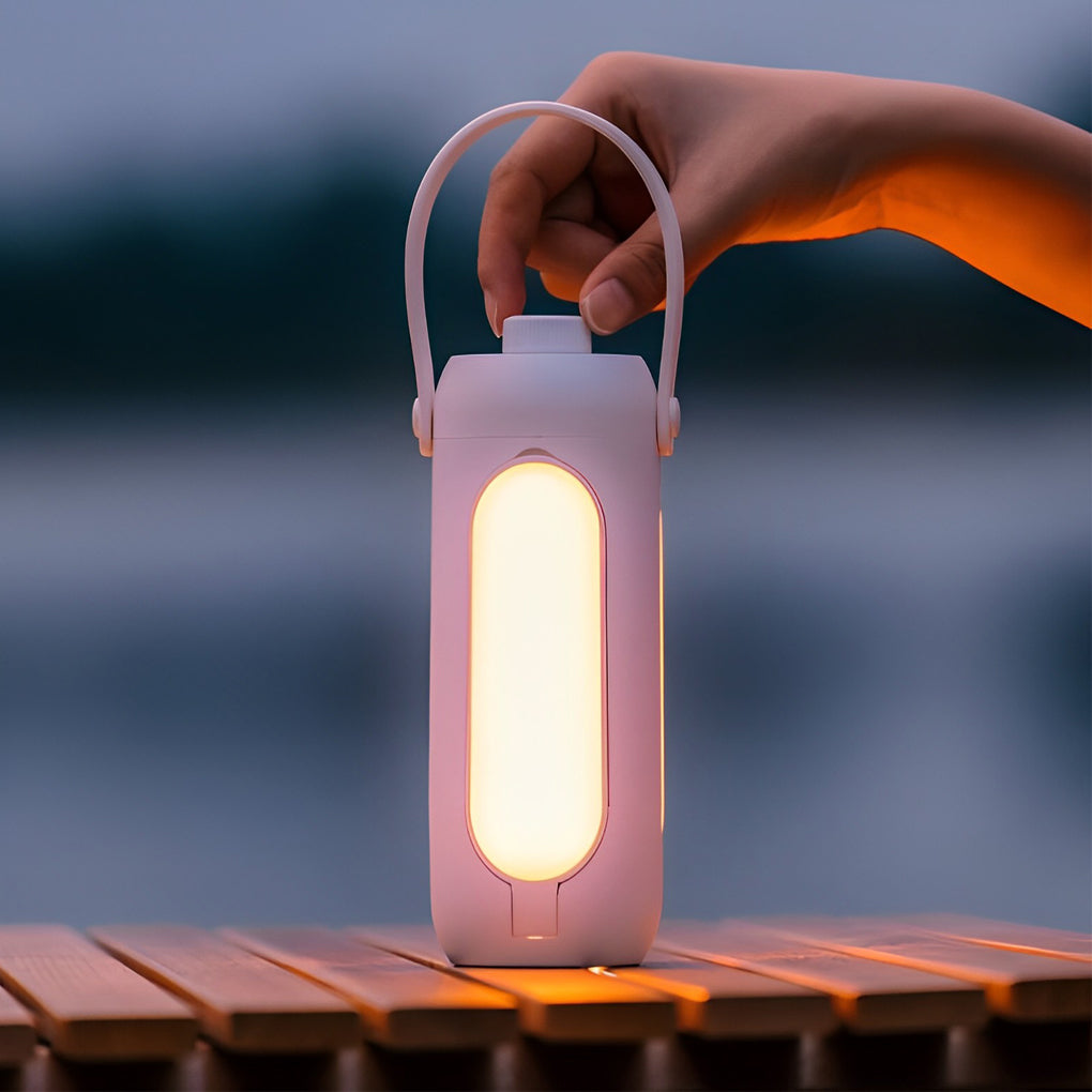 Camping Lantern Portable LED Rechargeable USB Dimmable Waterproof Outdoor Light