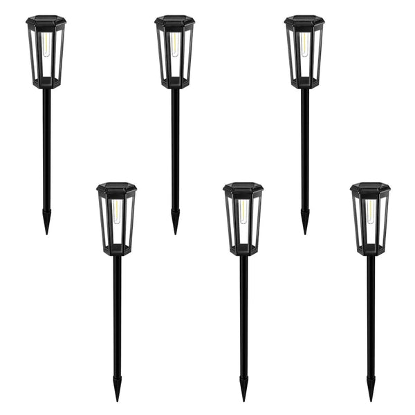 Solar Pathway Lights Waterproof LED Garden Lamps Outdoor