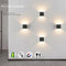 Intelligent Motion Sensor Cube Wall Lights – USB Rechargeable, No Drill Installation