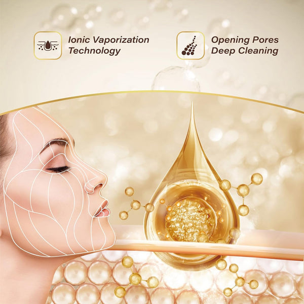 Professional 6-in-1 Ionic Facial Steamer for Deep Skin Cleaning