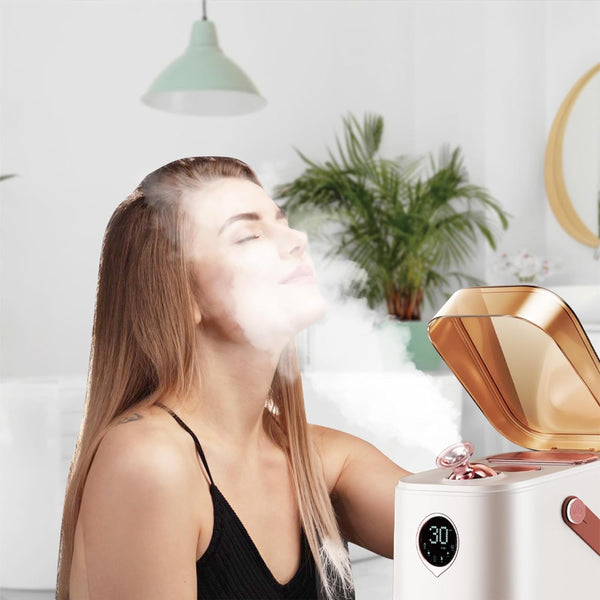 Professional 6-in-1 Ionic Facial Steamer for Deep Skin Cleaning