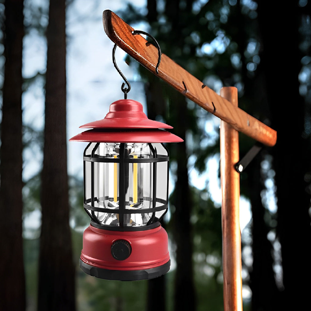 Camping Lantern Portable LED Rechargeable Waterproof Hanging Outdoor Light