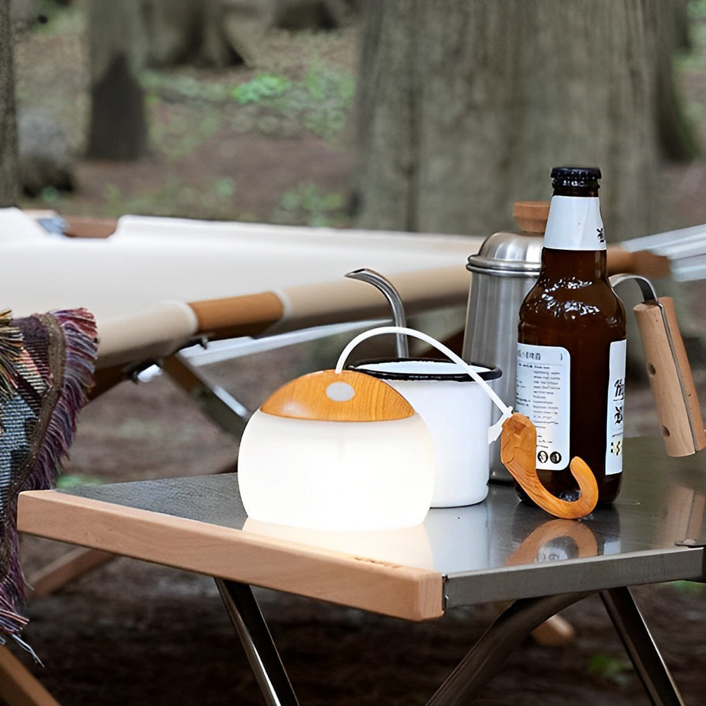 Camping Lantern Portable LED Rechargeable USB Dimmable Outdoor Hanging Light