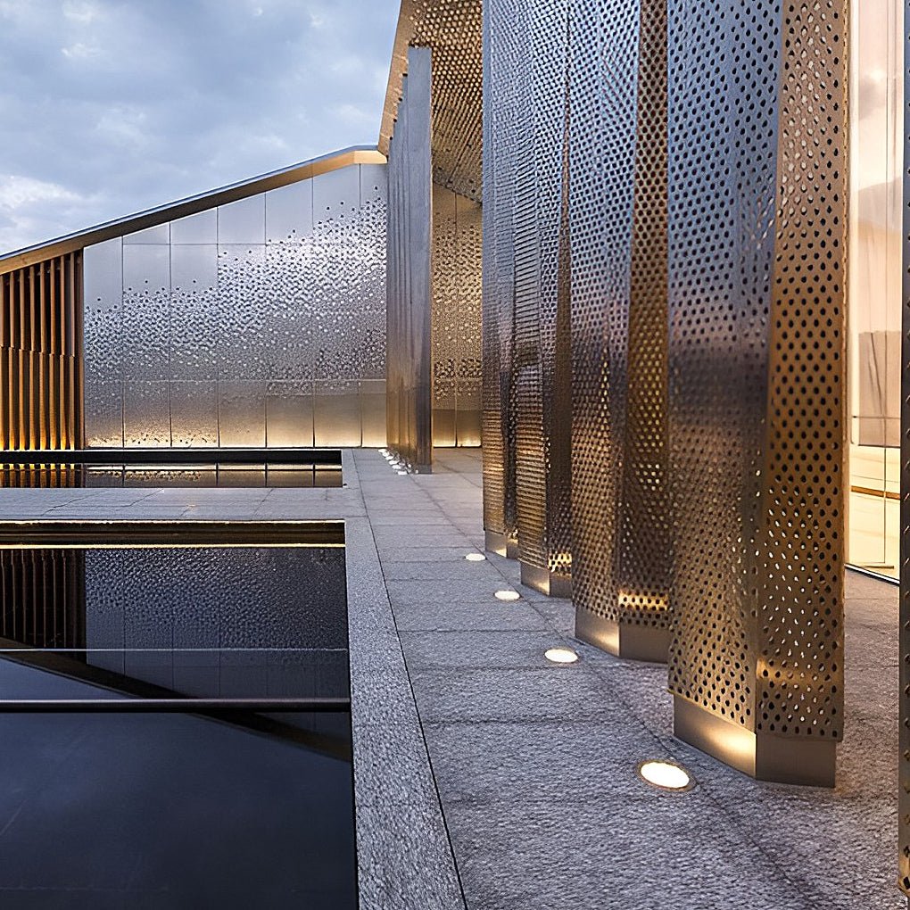 LED Ground Lights Outdoor White Stainless Steel LED Deck Light