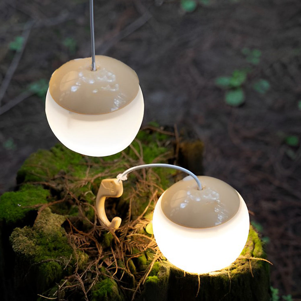 Camping Lantern Portable LED Rechargeable USB Dimmable Outdoor Hanging Light