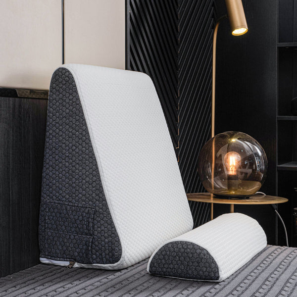 The Premium Wedge Pillow – Elevate Your Sleep & Breathe Easier