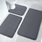 Memory Foam Non Slip Bath Mat - 3pcs Set