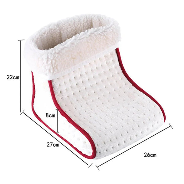 Electric Foot Warmer with Adjustable Heat Settings - Cozy Relief for Cold Feet 3