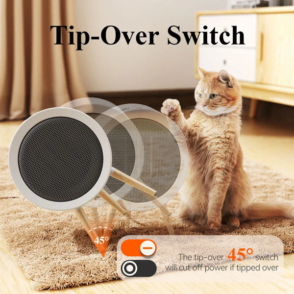 Portable Electric Space Heater for Home and Office – Energy Saving