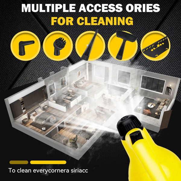 Handheld Steam Cleaner with Powerful High-Temperature Steam - Efficient Multi-Surface Cleaning for Home and Car 4