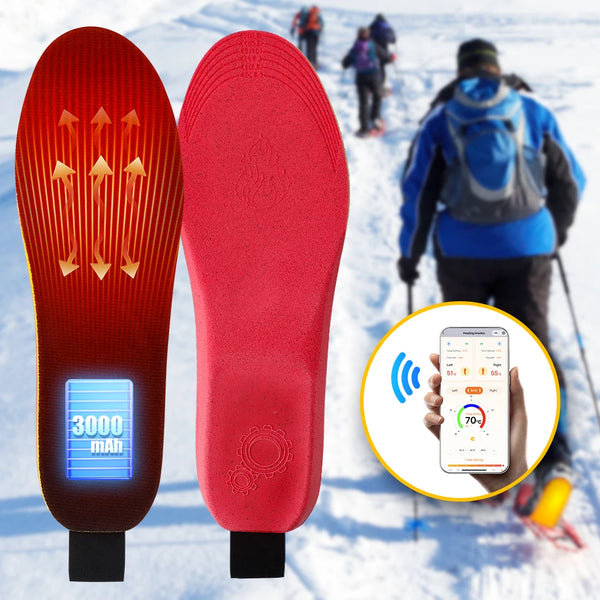 Heated Insoles with APP Control - Adjustable Temperature for Ultimate Comfort 0