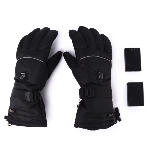 Heated Winter Gloves for Men and Women with 3 Heating Levels - Water-Resistant Thermal Gloves for Outdoor Activities 6