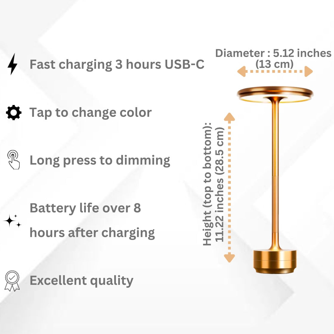 Avelo Cordless LED Table Lamp