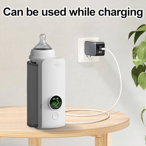 Portable Bottle Warmer – Compact & Convenient Baby Bottle Heater for On-the-Go Use