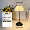 LED Table Lamp with Touch Sensor & Dimmable Colors - Retro Design for Versatile Lighting 6