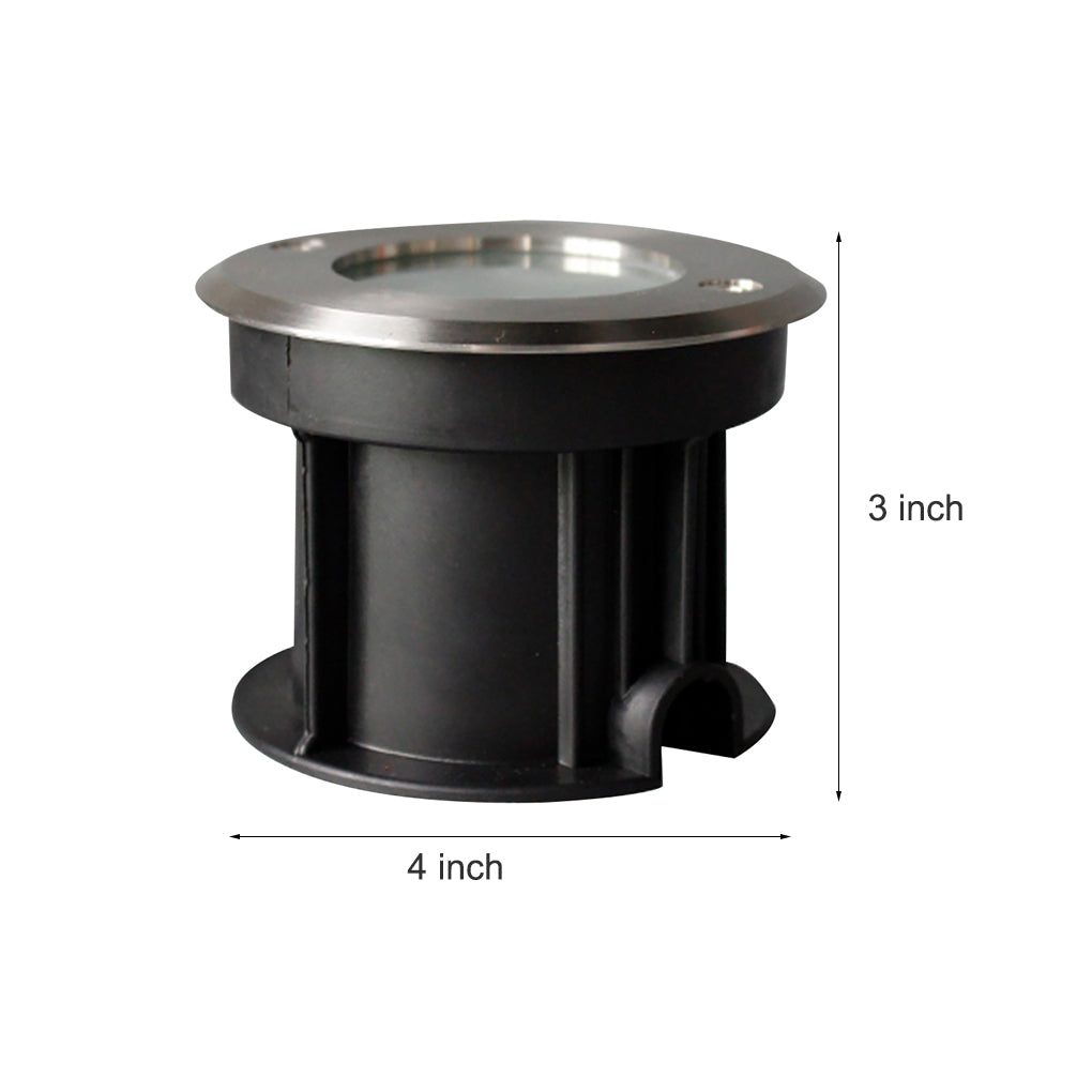 In Ground Well Light LED Waterproof Stainless Steel Recessed Deck Pathway Lighting