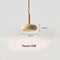 Small Pendant Light with Travertine Stone Design – LED Indoor Lamp for Living Room and Bedroom