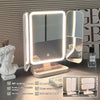 Makeup Mirror with LED Lights & Touch Control - 360° Rotation for Perfect Reflection 5
