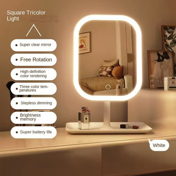 Makeup Mirror with Lights - Touch Control & 3 Light Modes for Flawless Application 0