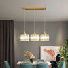 Modern Three-Head Chandelier Light for Dining Room – Minimalist Nordic Design