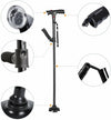 Adjustable Folding Cane with LED Light – Walk with Confidence & Safety