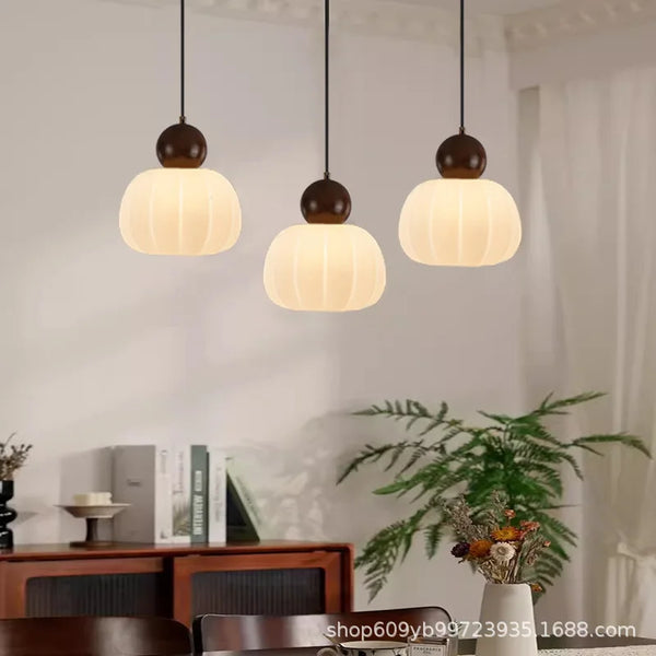 Nordic LED Pendant Light – Minimalist Macaroon Hanging Light for Kitchen and Living Room