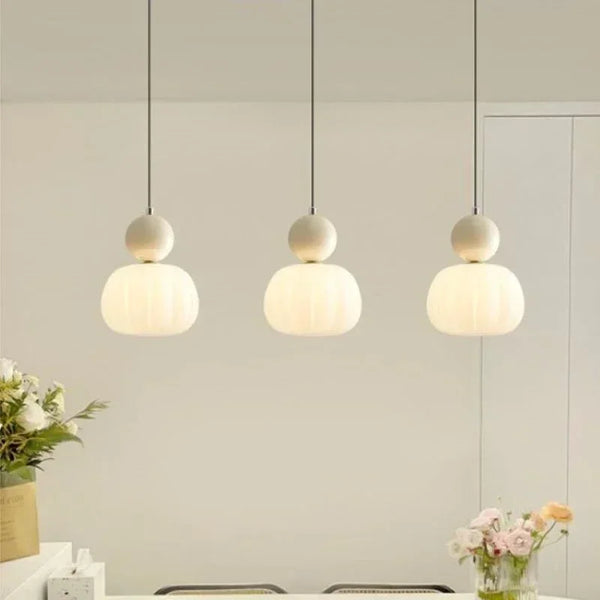 Nordic LED Pendant Light – Minimalist Macaroon Hanging Light for Kitchen and Living Room