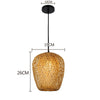 Variant image for Hand Knitted Bamboo Pendant Lamp – Eco-Friendly Chinese Style Hanging Light for Home and Restaurant Decor-3